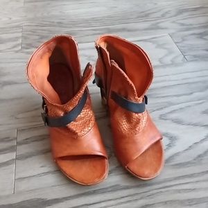 A.S.98 heel sandals size 36, US6